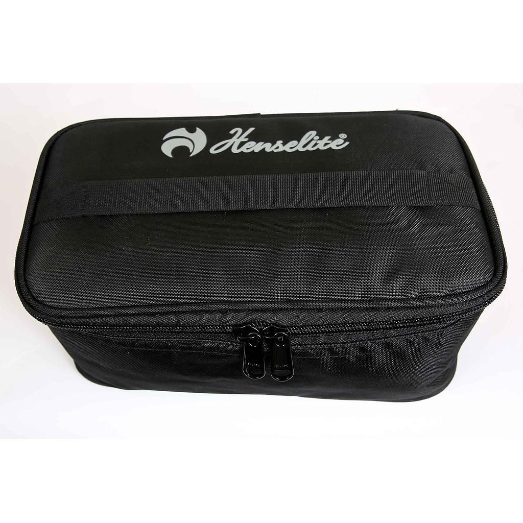 Henselite - Bowling-Tasche, Zwei Schalen RD3155 (Einheitsgröße) (Schwarz/Weiß)