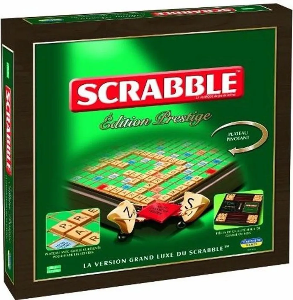 Scrabble Prestige Megableu Edition Limitée Jeu de Société Version FR