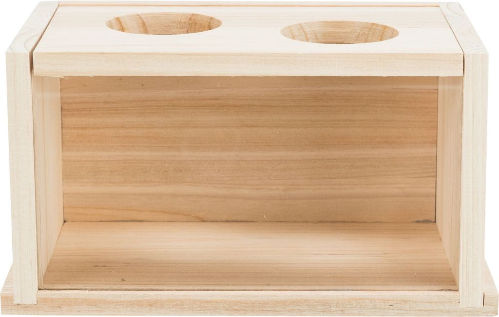 TRIXIE Sandbad, Mäuse / Hamster, Holz, 22 x 12 x 12 cm Produktbild 