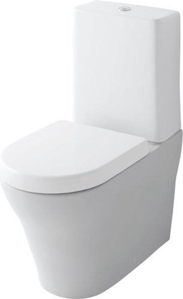 TOTO Stand-WC MH tief, randlos weiß