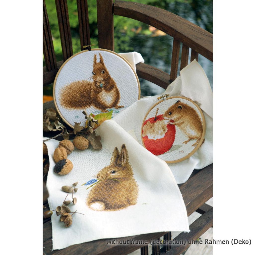 Lanarte PN-0175633 Kleine Maus Kreuzstichpackung