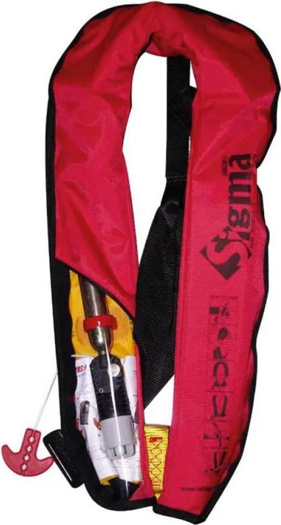 Lalizas Sigma No Harness 150n Manuelle Rettungsweste Rot Rot One Size