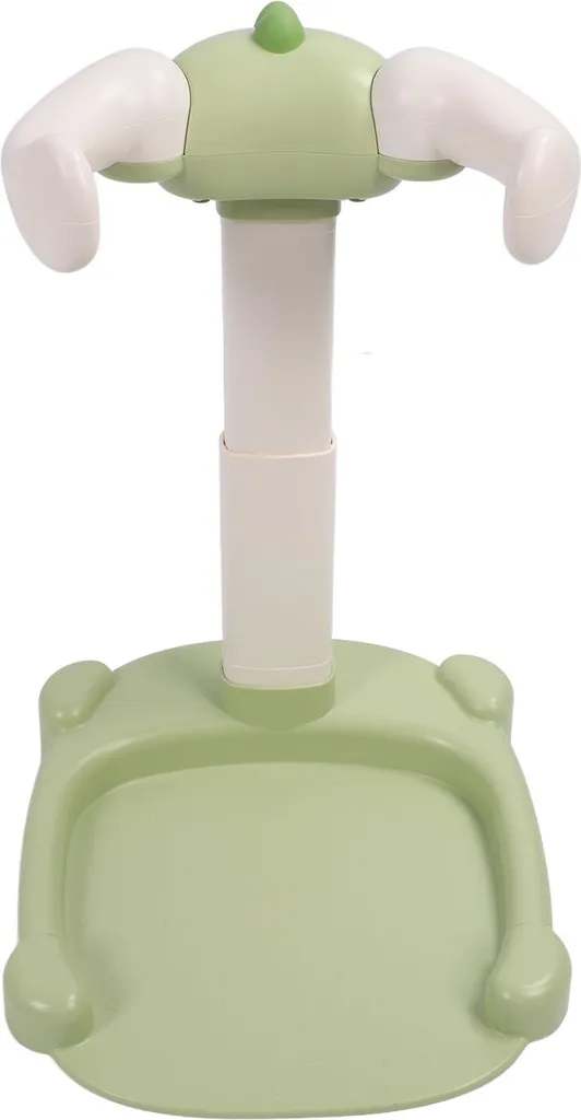 Solution Bain Bébé : Support de Douche Antidérapant Vert et Flexible