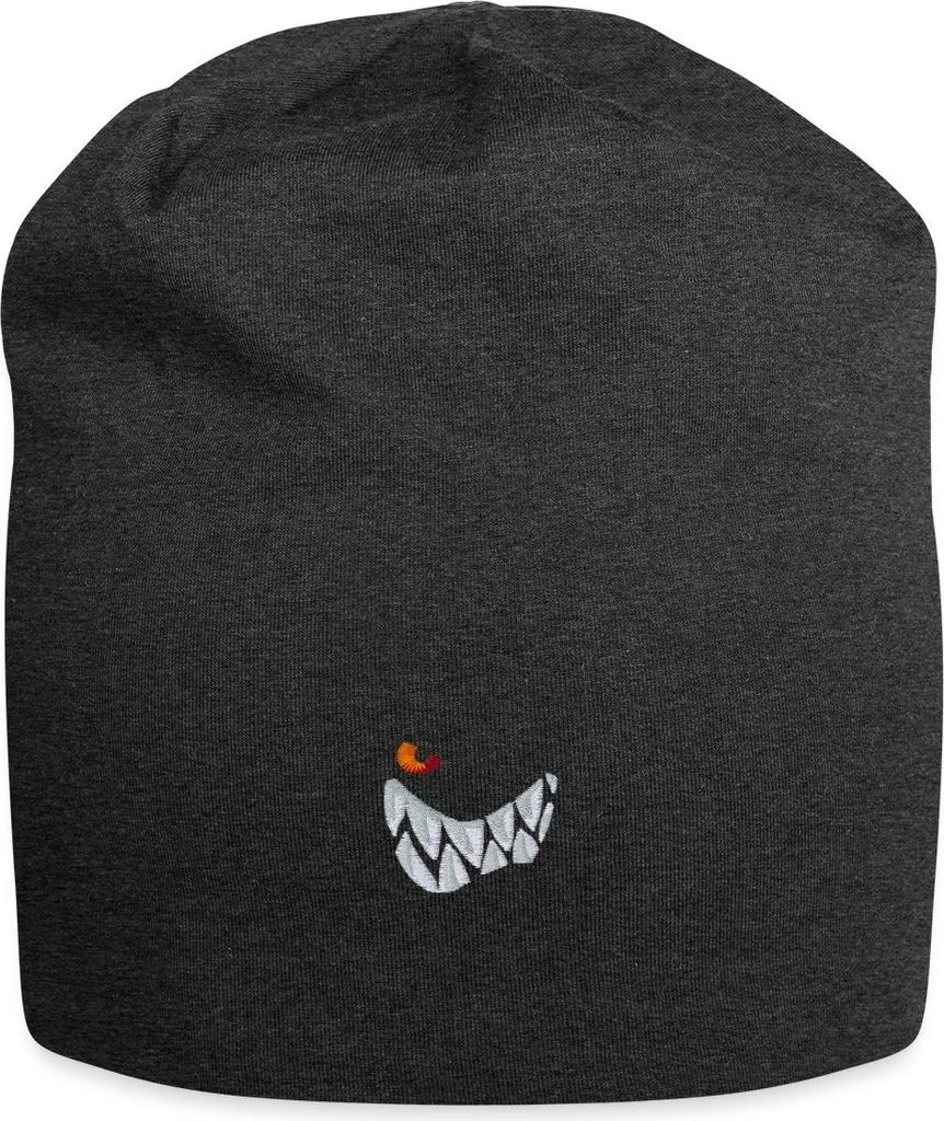 Spreadshirt Die Wilden Kerle Grinsen Stick Jersey-Beanie, One size, Anthrazit