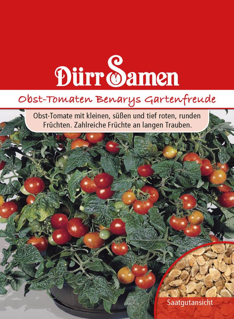 Dürr-Samen - Obst-Tomaten Benarys Gartenfreude - Saatgut - 0532