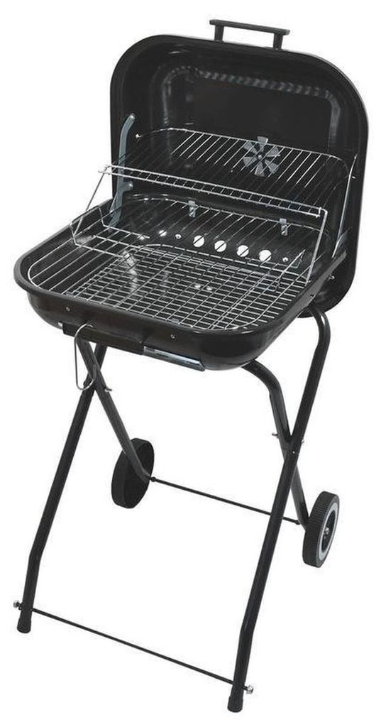 Grill na węgiel drzewny Cattara prostokątny TRAPANI 46 cm Zdjęcie produktu 