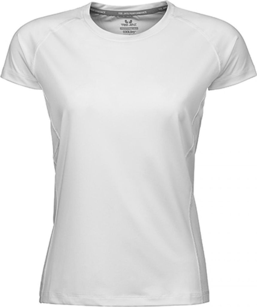 Tee Jays - Ladies Cool-Dry Tee - White - L