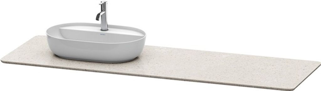 Duravit Luv Quarzsteinkonsole, Breite 1783mm, passend zu Waschtischunterbau LU9563, LU9568, LU9468R2525