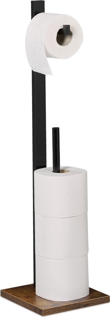 relaxdays Toilettenpapierhalter für 5 Rollen