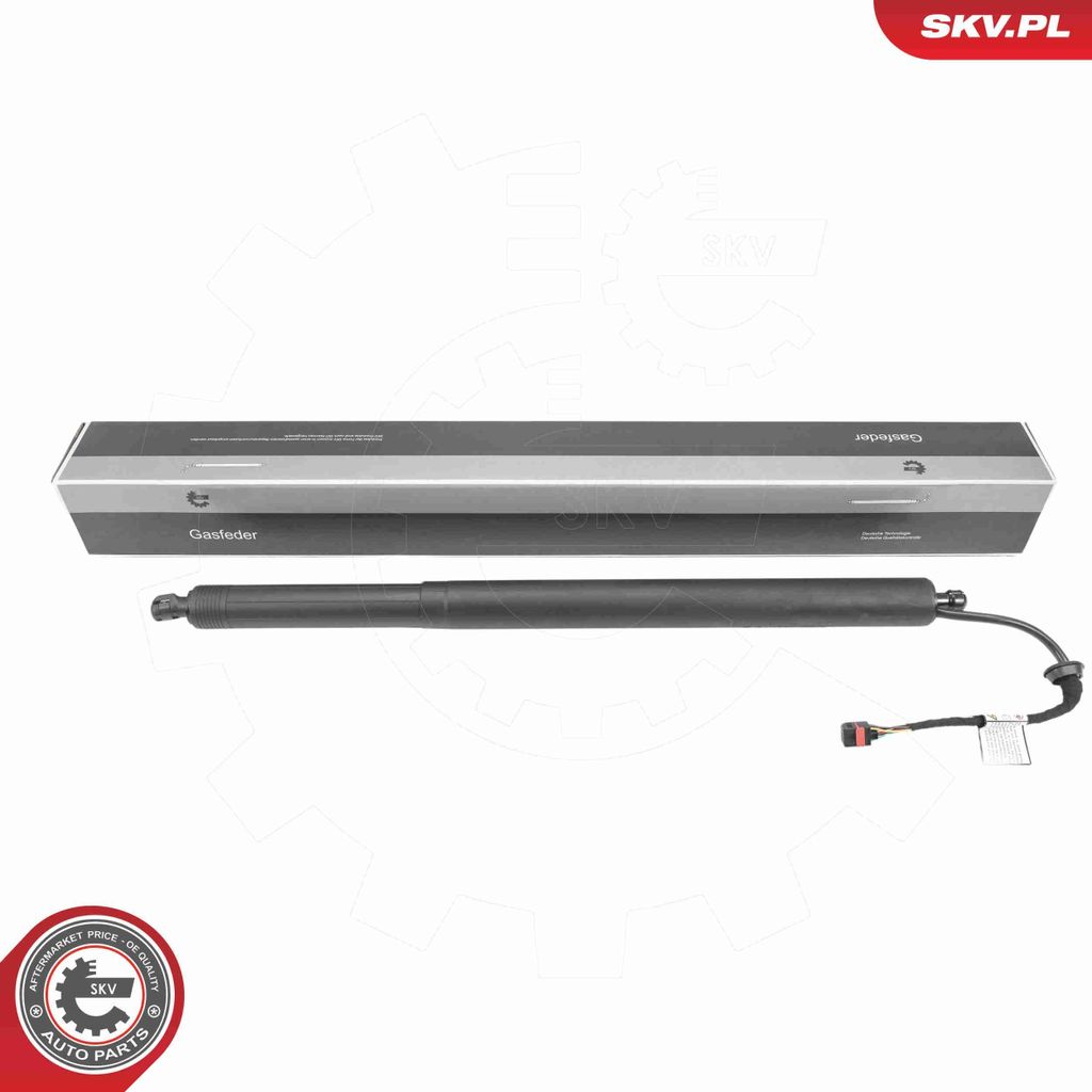 ESEN SKV Heckklappe-Motor Elektromotor Heckklappe 52SKV194 Hinten Links für HYUNDAI Tucson (NX4, NX4E) 603mm elektrisch 1,5kg