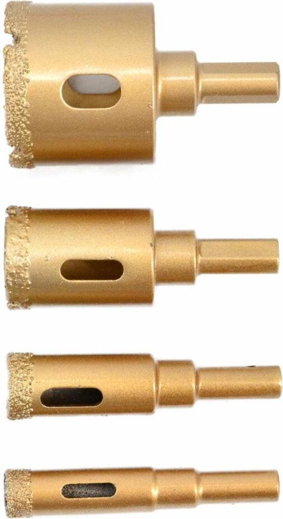 Awtools, 105 mm, Diamantbohrkrone, für große Löcher in Porzellan und Marmor, sauberer Schnitt ohne Ausbrüche, professioneller Einsatz, kompatib...