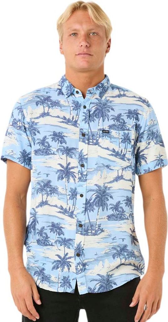 Rip Curl Dreamer Barrel Killa Kurzarmhemd Blau S Mann Blau S