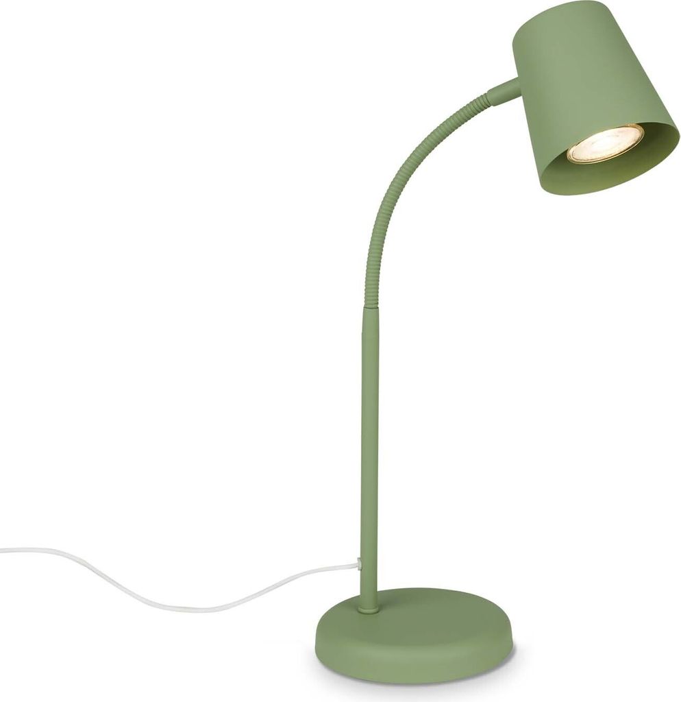 Tischleuchte, lindgrün, 1xGU10/max. 9W exkl.