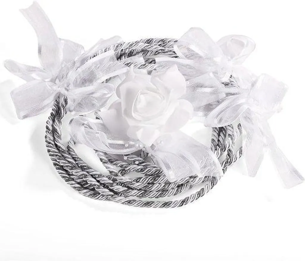 Cadeaux de mariage mexicains : l'idée originale argent et blanc chic
