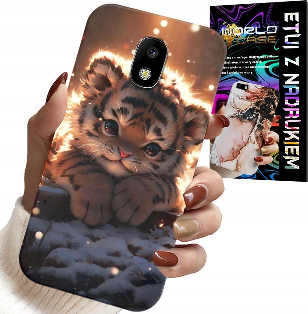 Fall Für Samsung Galaxy J5 2017 - Gedruckt Niedlichen Tiger Fall Fall
