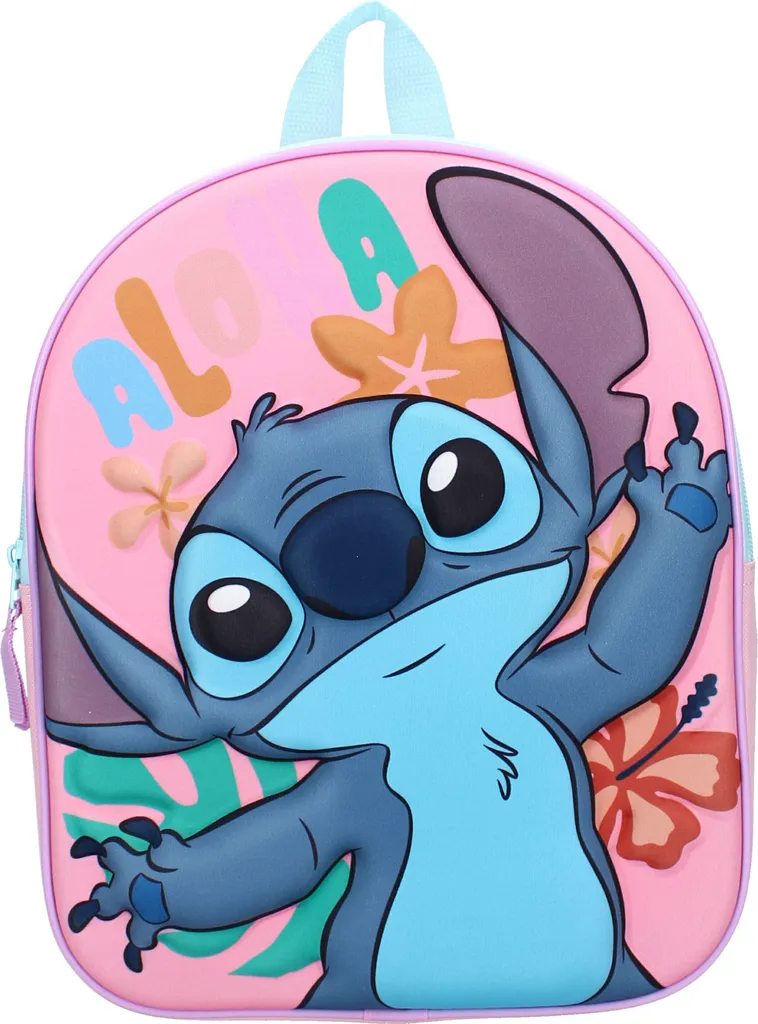 Plecak 3D Stitch Lilo & Stitch - Oficjalna Licencja, 32x26x11 cm
