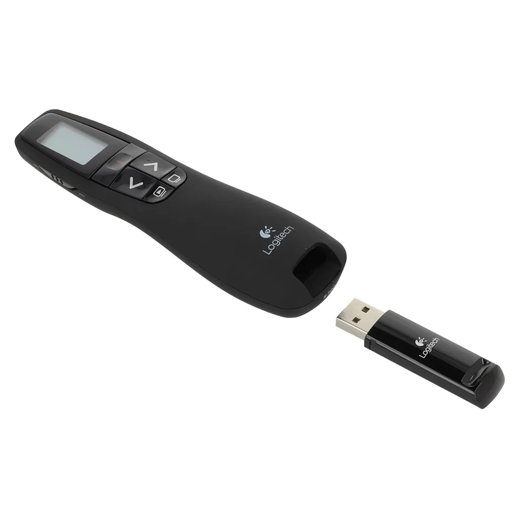 Télécommande de présentation Logitech R700 Professional avec écran LCD