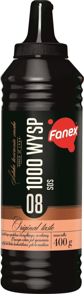 Fanex | Salsa mille isole - 400 g - Cremosa - Con senape - Immagine del prodotto 