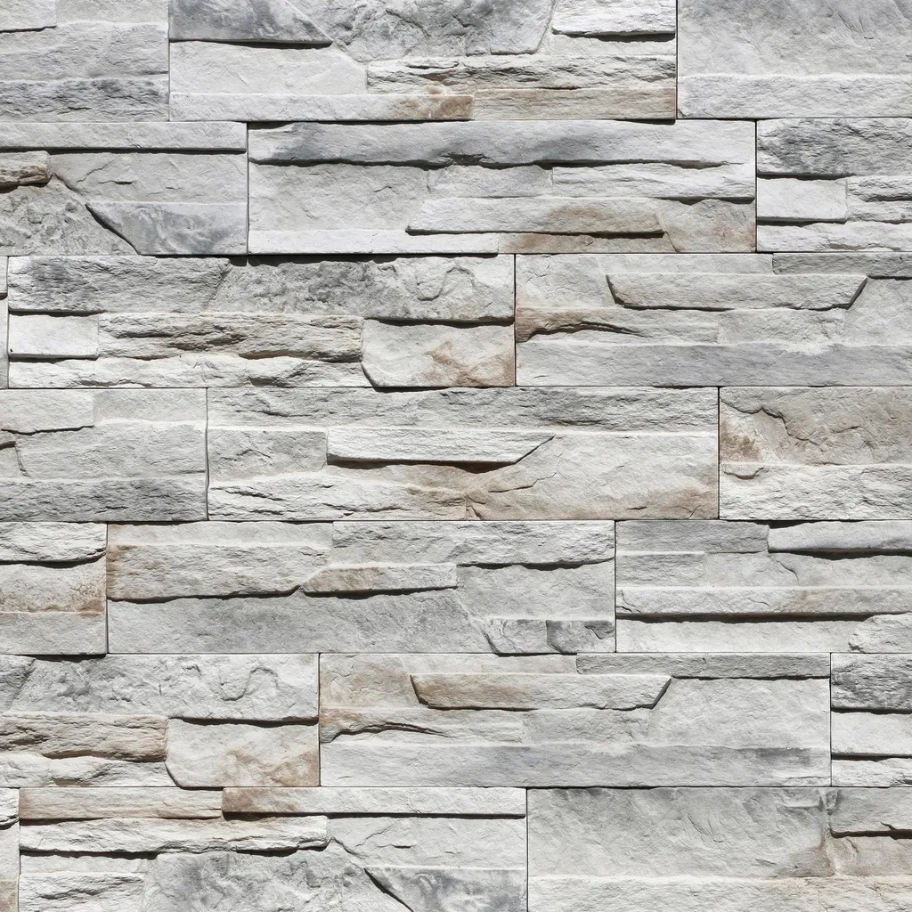Habillage Mural Pierre Oregon Crème - Rénover Mur Intérieur 12 pcs