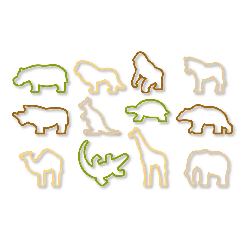Tescoma ZOO DELICIA KIDS, 12 pezzi