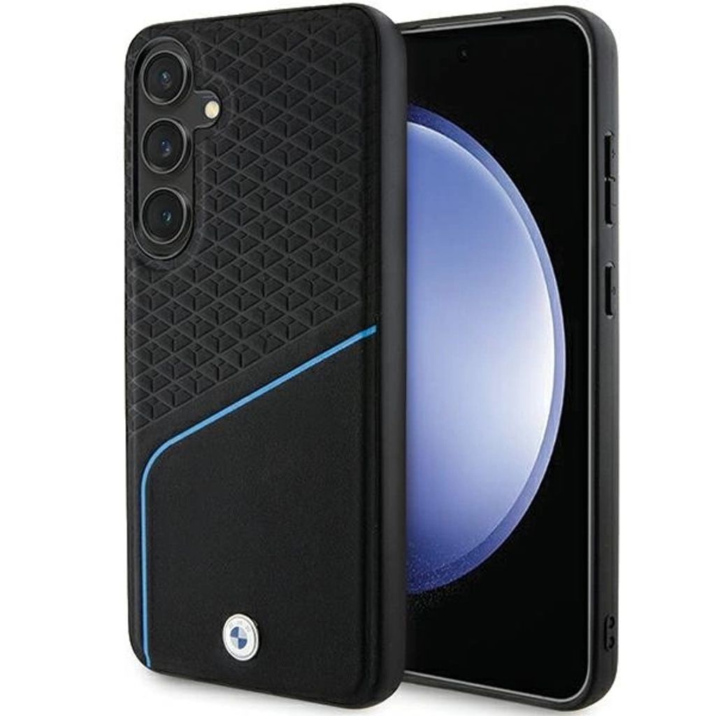 Etui Bmw Signature Leather Textured & Line Magsafe Na Obrázok produktu 