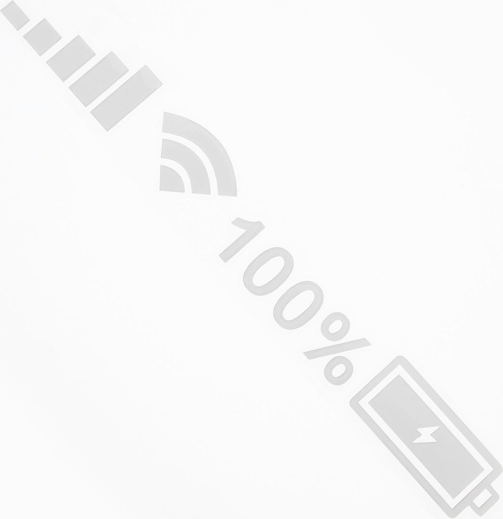 Reflektierender Stoßstangenaufkleber Reflektierendes weißes Rechteck WIFI-Signalmuster Reflektierende Autosticker Personalisierte Dekoration 1 St...