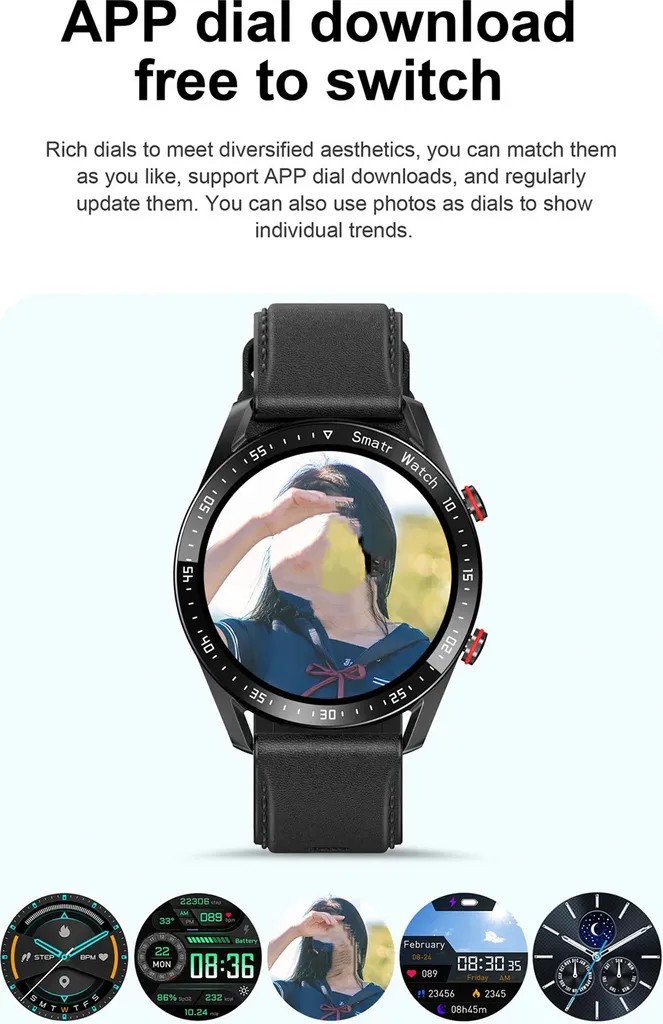 Orologio Sportivo Smartwatch Impermeabile - Fitness Tracker Uomo Donna - 10