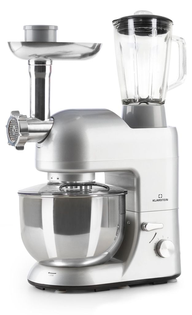 Klarstein hnětač, kuchyňský robot, 1800 W stroj na těsto, Obrázek produktu 