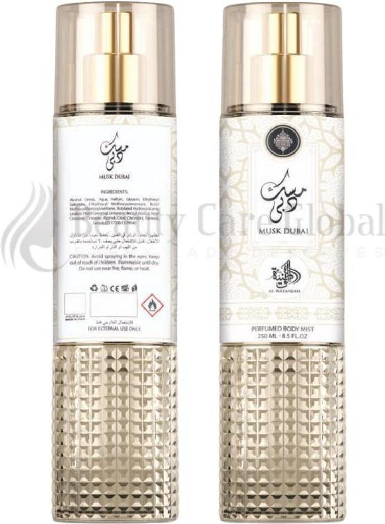 Al Wataniah Musk Dubai tělový spray unisex 250 ml Obrázek produktu 