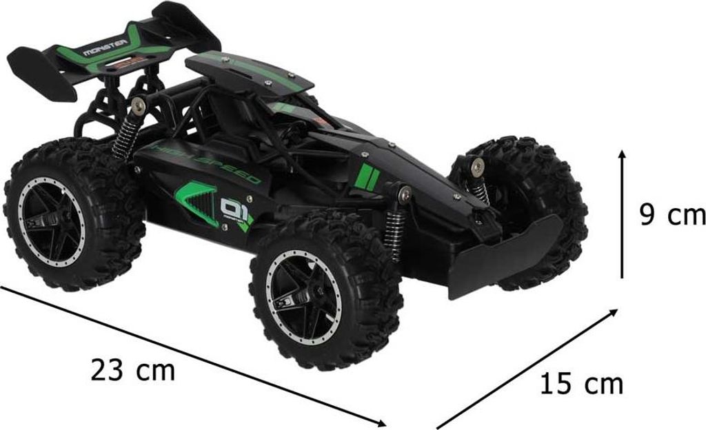 Voiture RC 1:18 – 40 Km/h, 4WD, Tout-terrain, Moteur 380, Suspension Indépendante, étanche, Pour Enfant Et Adulte