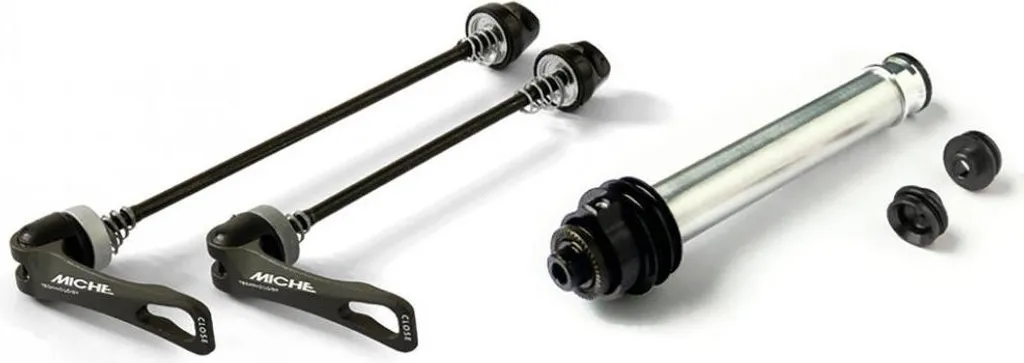 Kit Miche pour Transformer un Axe Fixe en Attache Rapide Vélo Route QR