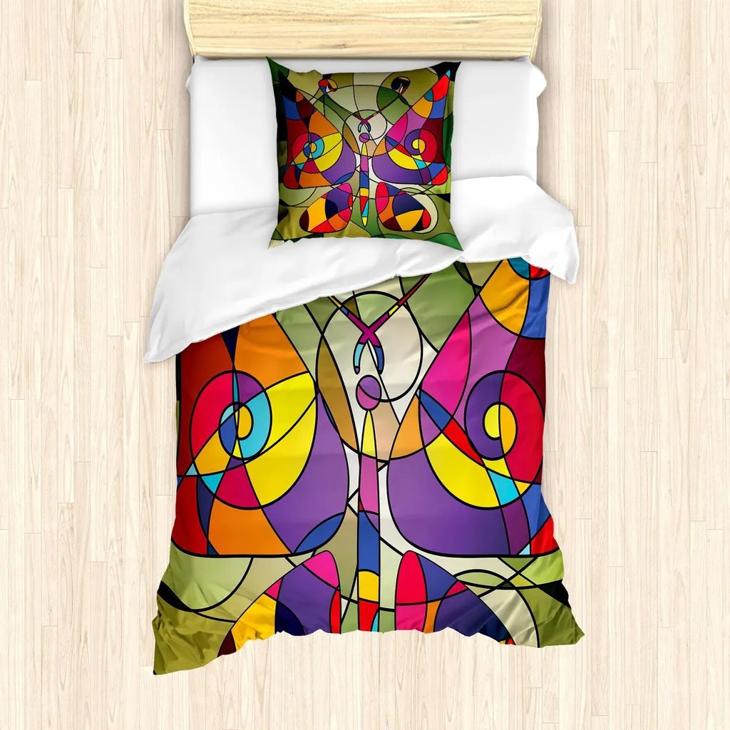 Set Letto 135x200 ABAKUHAUS Farfalle - Offerta Design d'Autore