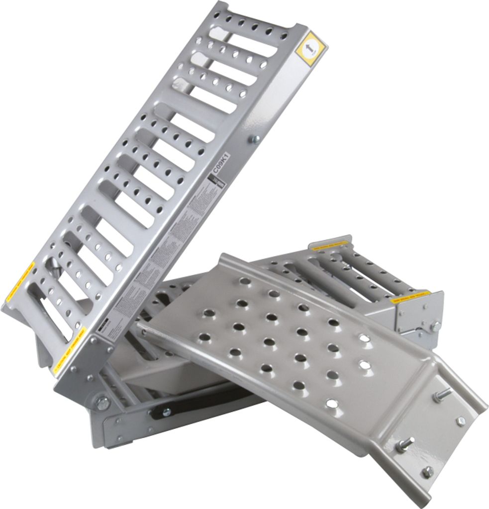 UNITEC Auffahrrampe klappbar 200x25cm 2x