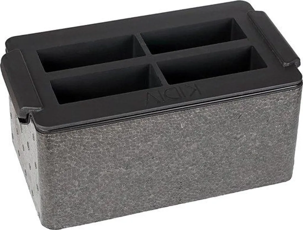Glaçons parfaits sans odeur : moule silicone transparent whisky 10x4x4 cm
