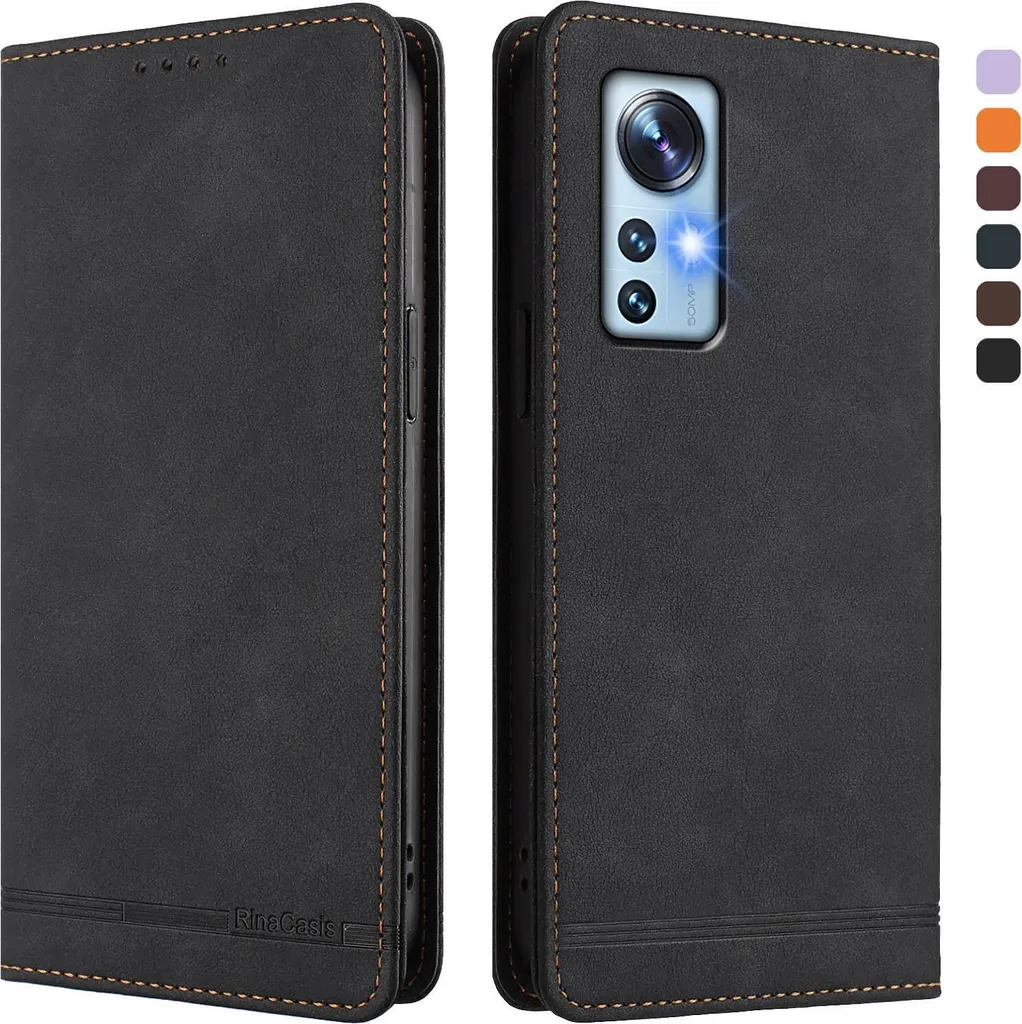 Cover Portafoglio Xiaomi 12X/12S/12: Custodia Business con Supporto