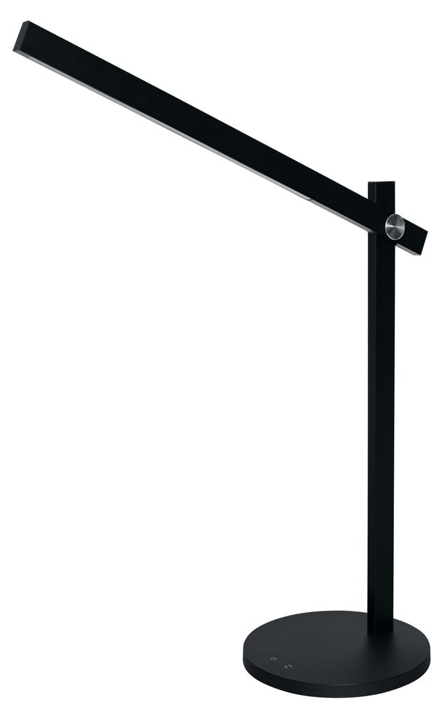 Lampa stołowa LED OSRAM Panan Alu CCT, czarna, aluminiowa, Zdjęcie produktu 