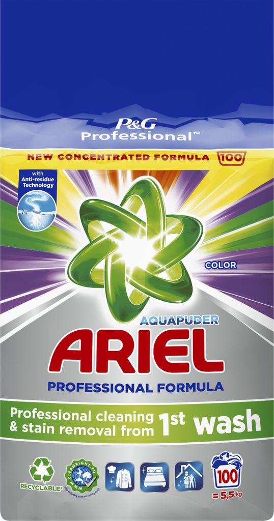 Ariel, Proszek do prania kolorowych tkanin, 5.5kg Produktbild 