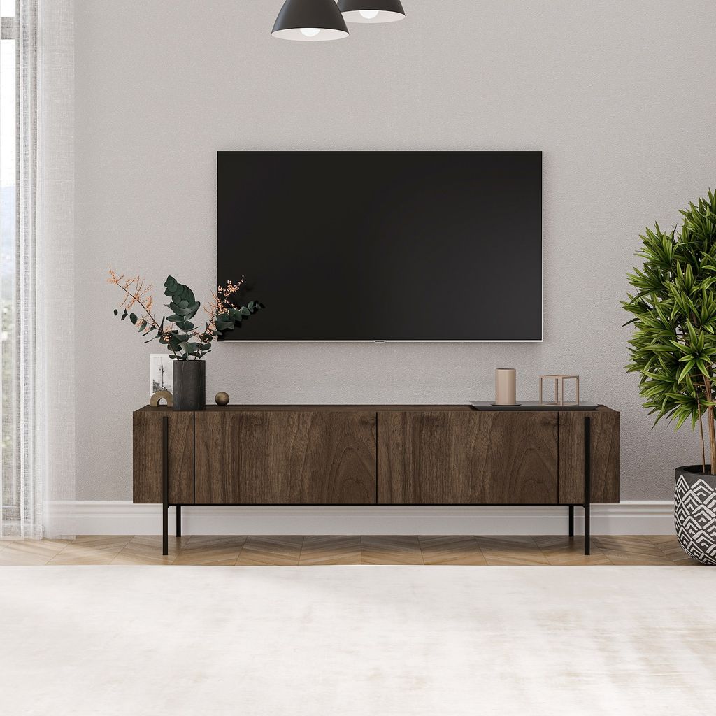 Skye Decor, Herman - Walnut, TV-Ständer, 100 % Produktbild 