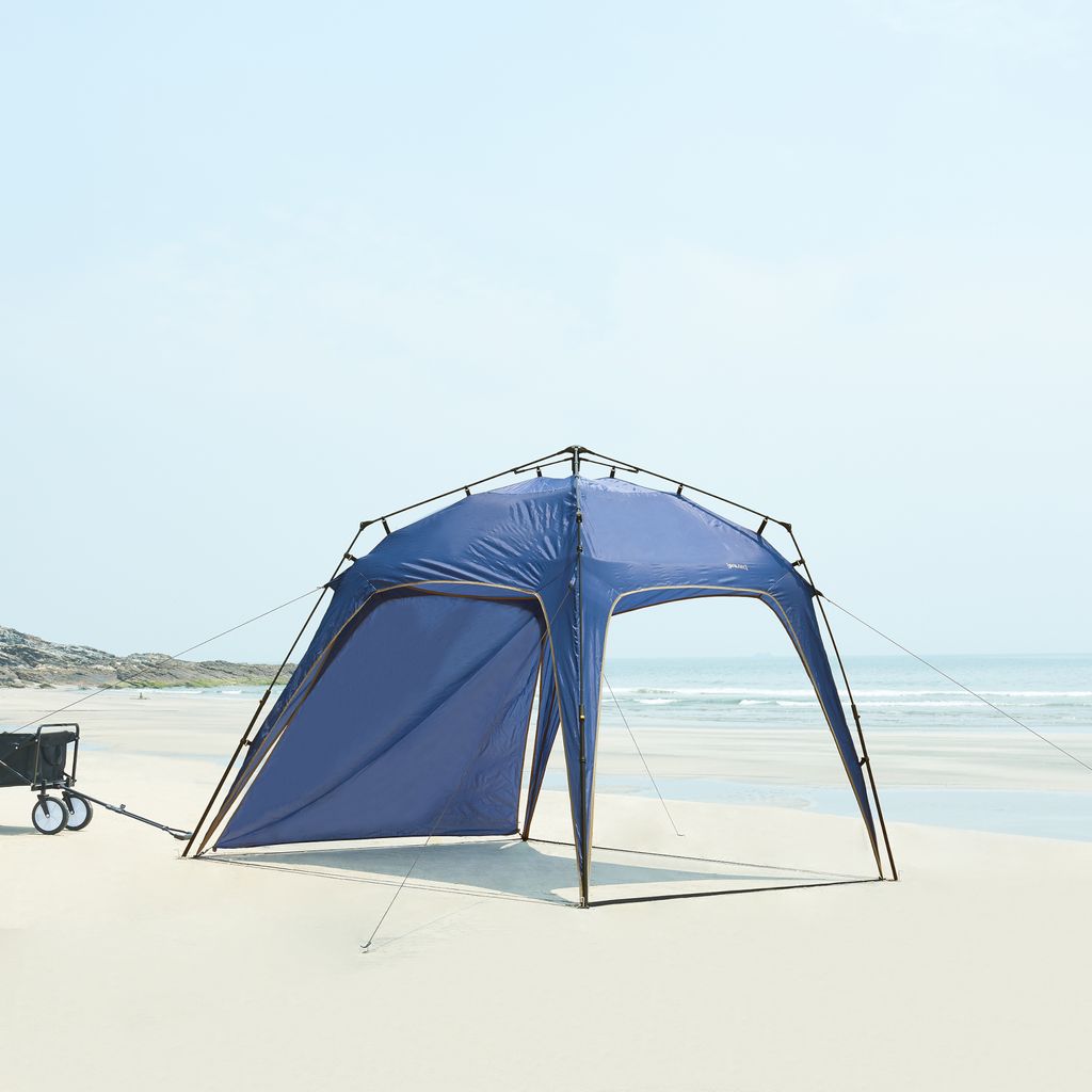 Padiglione LED "Barendrecht" 250x250x190cm Blu Immagine del prodotto 