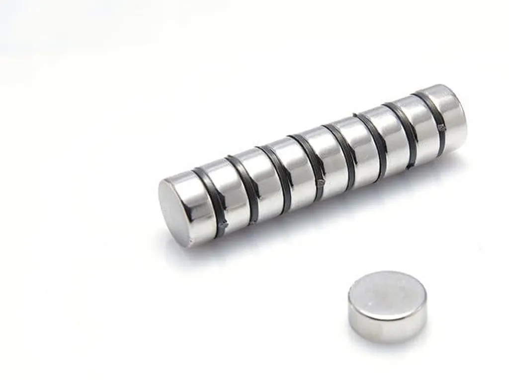 Aimant néodyme cylindrique MW 12x5 mm N38 - Lot de 50 pièces puissantes