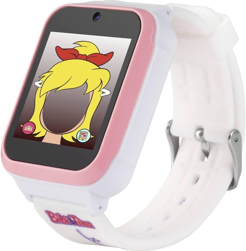 Technaxx Bibi & Tina Kinder Smartwatch mit Kamera Spielen Fitness Funktionen Lernuhr 1.54 Zoll Touchscreen für Kinder 4-10 Jahre
