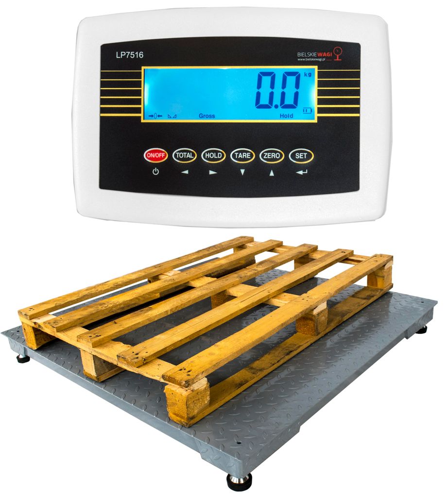 Plattformwaage Palettenwaage 150x150cm Bodenwaage Waage Industriewaage 1,5t 1500kg Lagerwaage