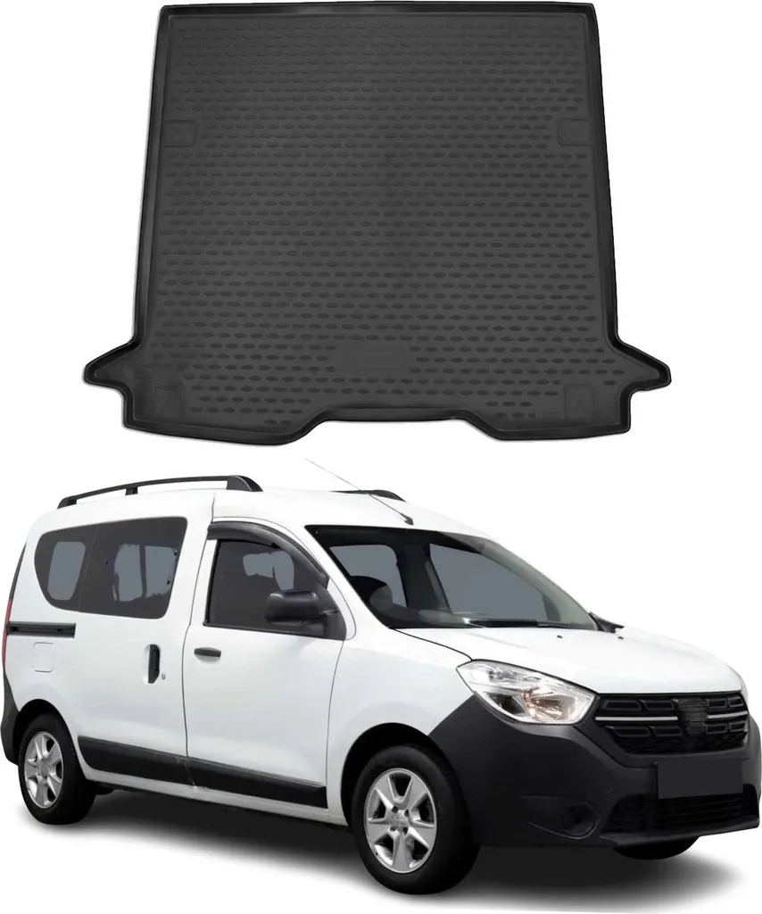 Protezione Bagagliaio Dacia Dokker 2018-21 | Tappetino Gomma TPE