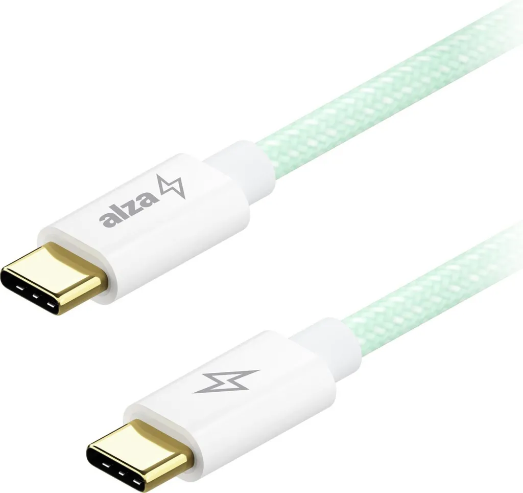 Câble USB-C 100W AlzaPower CompactCore 2m avec Charge Rapide Vert - 4