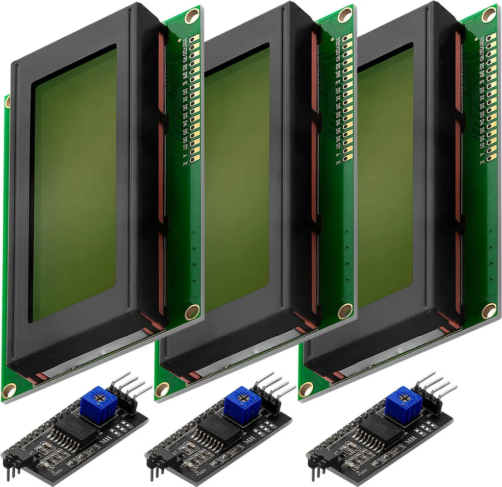 Module écran LCD 4x20 avec interface I2C intégrée pack de 3