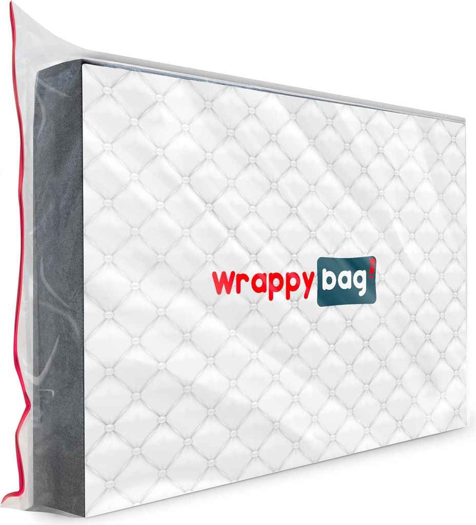 WRAPPYBAG – Schutzhülle aus Kunststoff für Matratzen 5 Größen erhältlich wasserdichte und reißfeste Aufbewahrungstasche Für Umzug, Lagerung &