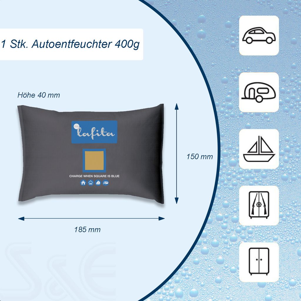 10 x 1000g Luftentfeuchter Granulat im Vliesbeutel Produktbild 4