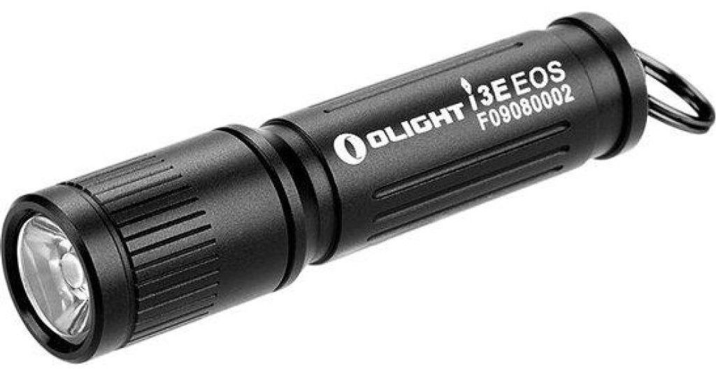 Olight i3E, Taschenlampe, Schwarz, Aluminium, Drehregler, Produktbild 