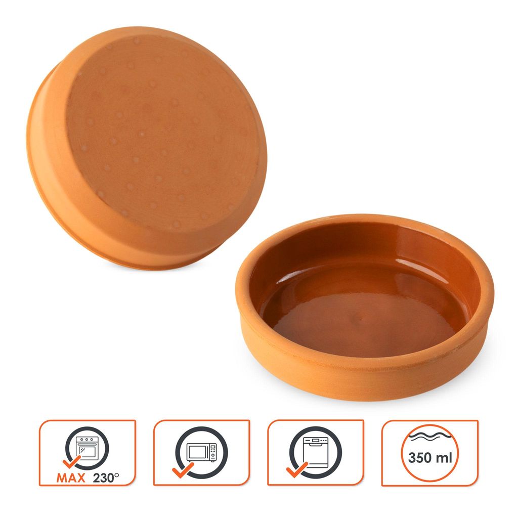 Tapas Schalen im 4er Set (2x2) - je 16x4 cm