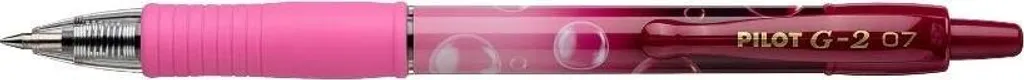 Lot de 12 stylos gel Pilot G2 Bubble bleu - Pointe fine écriture fluide